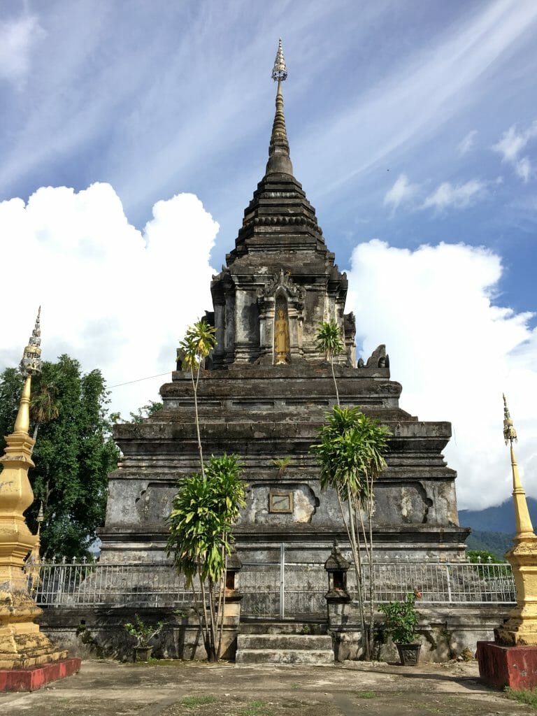 Temple on Mount Phousi in Luang Prabang Laos