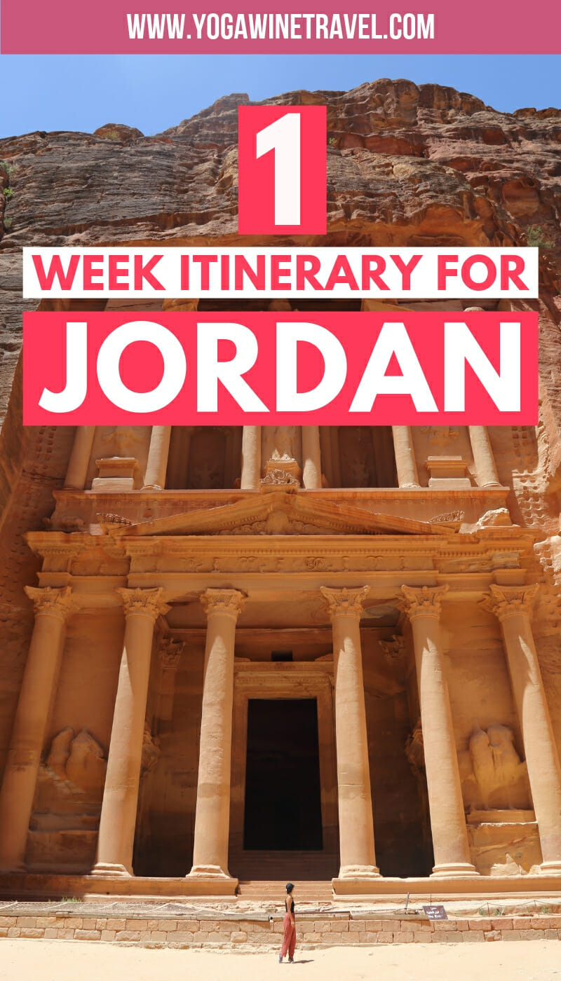 7 days in jordan itinerary