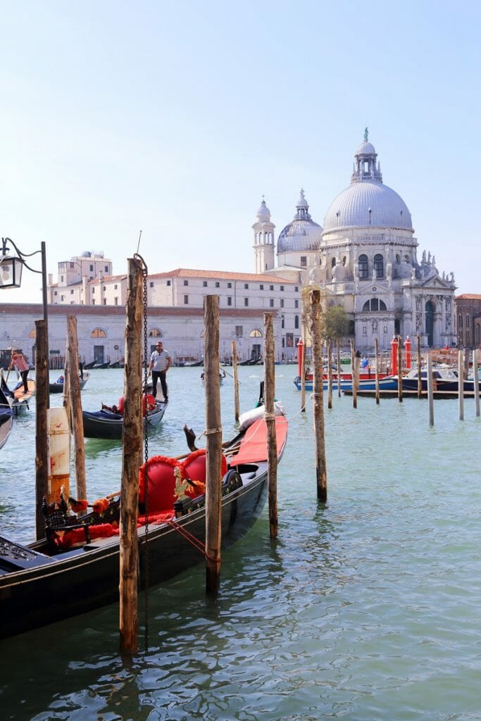 Basilica di Santa Maria della Salute a Venezia Italia