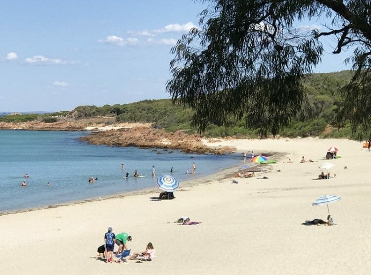 Meelup Beach in the Margaret River region in Australia